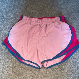 Nike Dri fit running shorts in light purple M